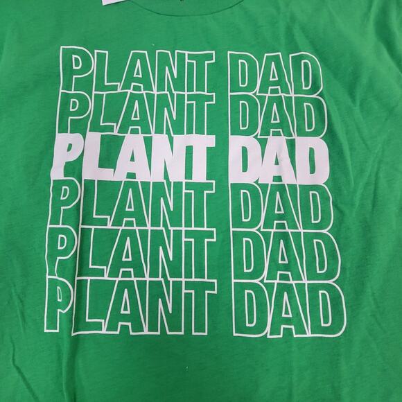 Men's IML Plant Dad Graphic Short Sleeve T-Shirt - Green - XL - NWT - Picture 3 of 5